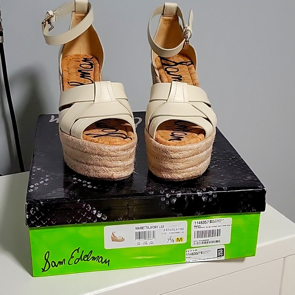 Sam Edelman wedge sandals